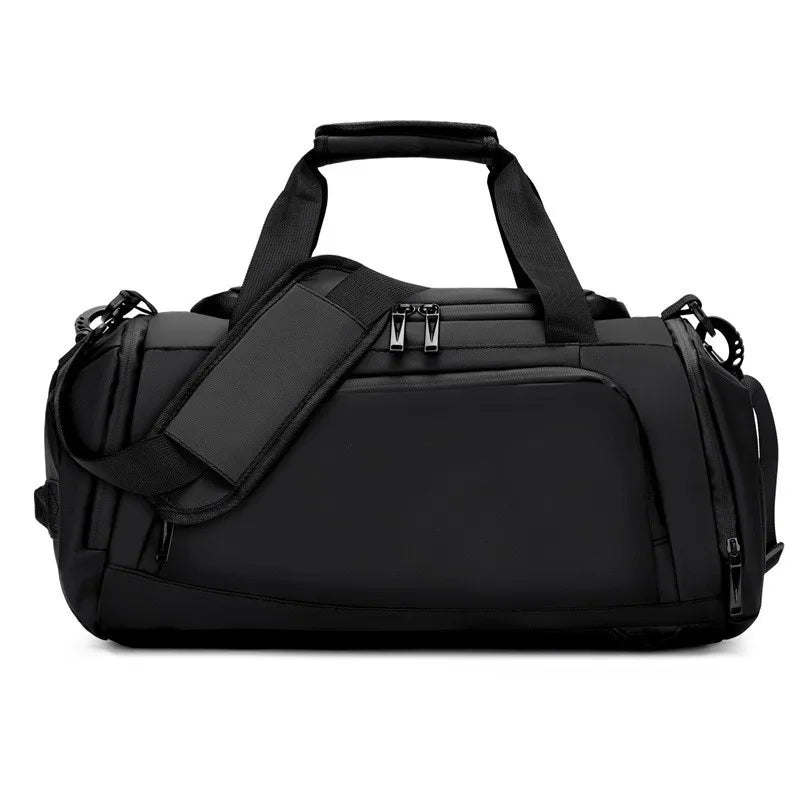 Large Capacity Gym Bags Multifunctional Men Travel Luggage Bag with Shoe Pockets Casual Sports Dry Wet Sepration Fitness Handbag
