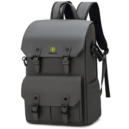 Retro Double-Shoulder Camera Bag, Micro-Dslr Telephoto Lens Storage Bag, Outdoor Waterproof and Shock-Resistant Photography Bag