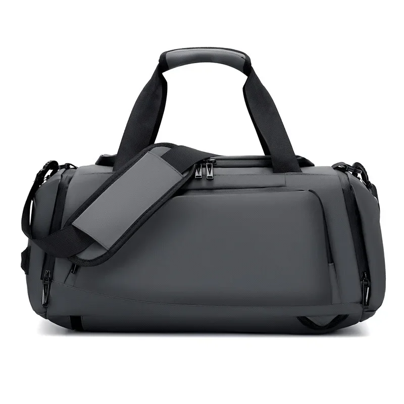 Large Capacity Gym Bags Multifunctional Men Travel Luggage Bag with Shoe Pockets Casual Sports Dry Wet Sepration Fitness Handbag