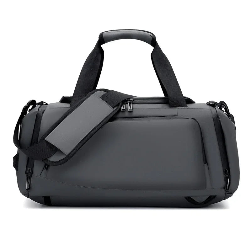 Large Capacity Gym Bags Multifunctional Men Travel Luggage Bag with Shoe Pockets Casual Sports Dry Wet Sepration Fitness Handbag